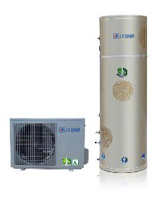 空氣能熱水器。節(jié)能熱水器，熱泵供暖